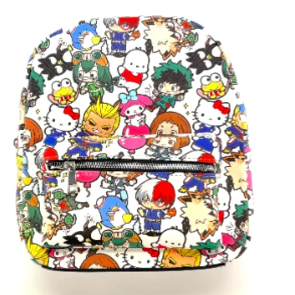 My Hero Academia‎ x Sanrio Mini Backpack Women\'s Hello Kitty and Friends AOP NWT Hello Kitty X Hero Academia backpack Sanrio | Mercari main image 4